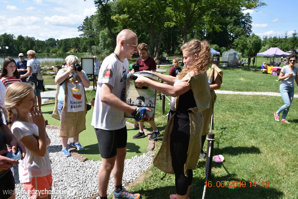 Rodzinny piknik sportowy w Olandii