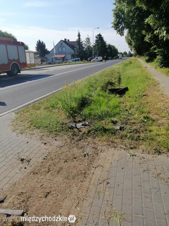 Zdarzenie drogowe w Wielowsi
