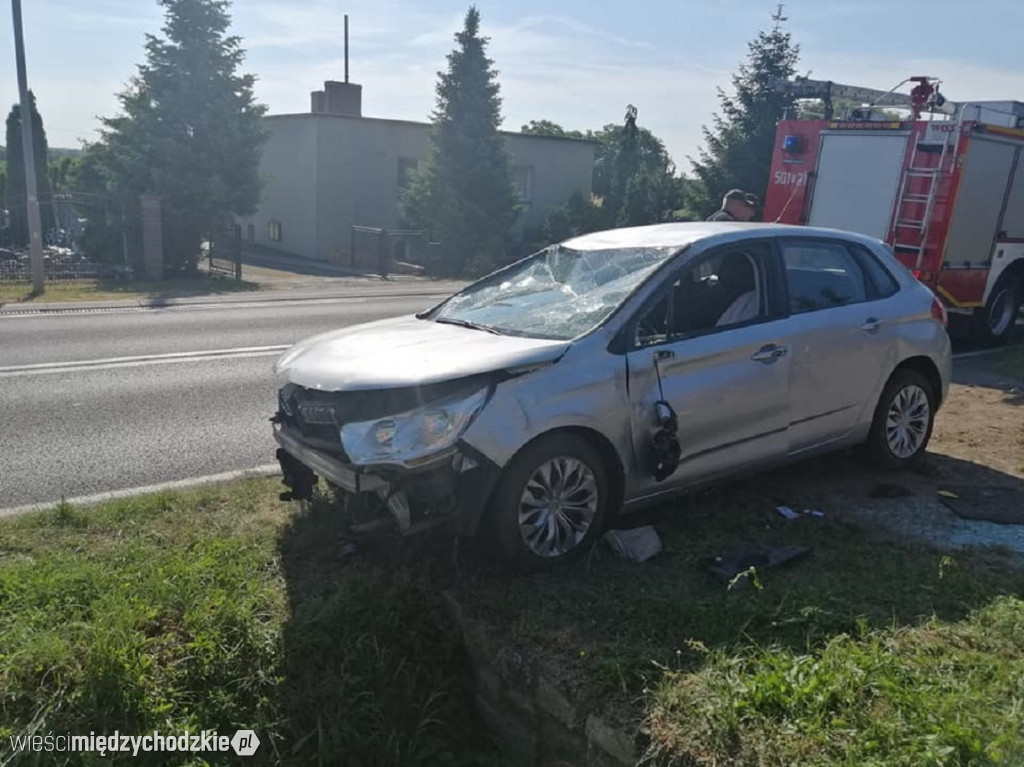 Zdarzenie drogowe w Wielowsi