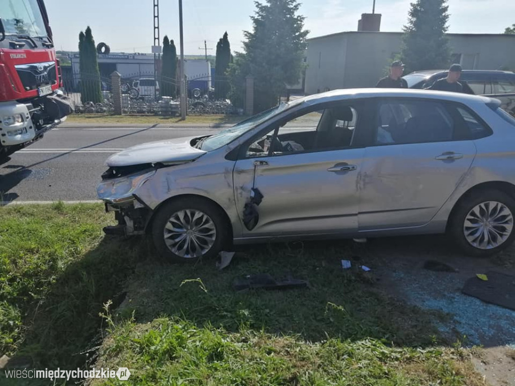 Zdarzenie drogowe w Wielowsi