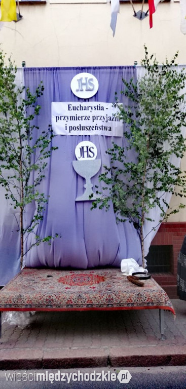 Przygotowania do procesji