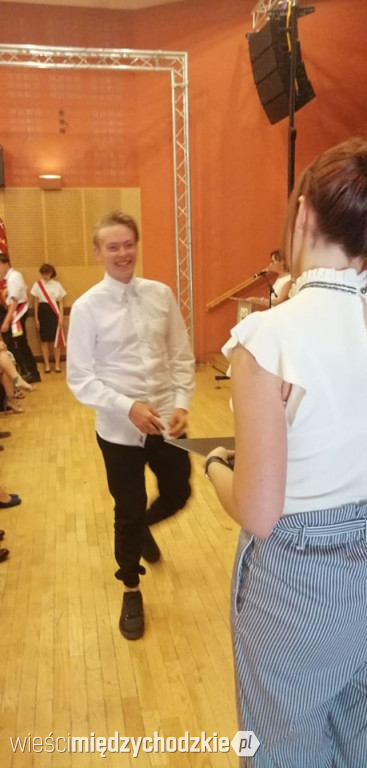 Gimnazjaliści z SP nr 2 zakończyli rok szkolny