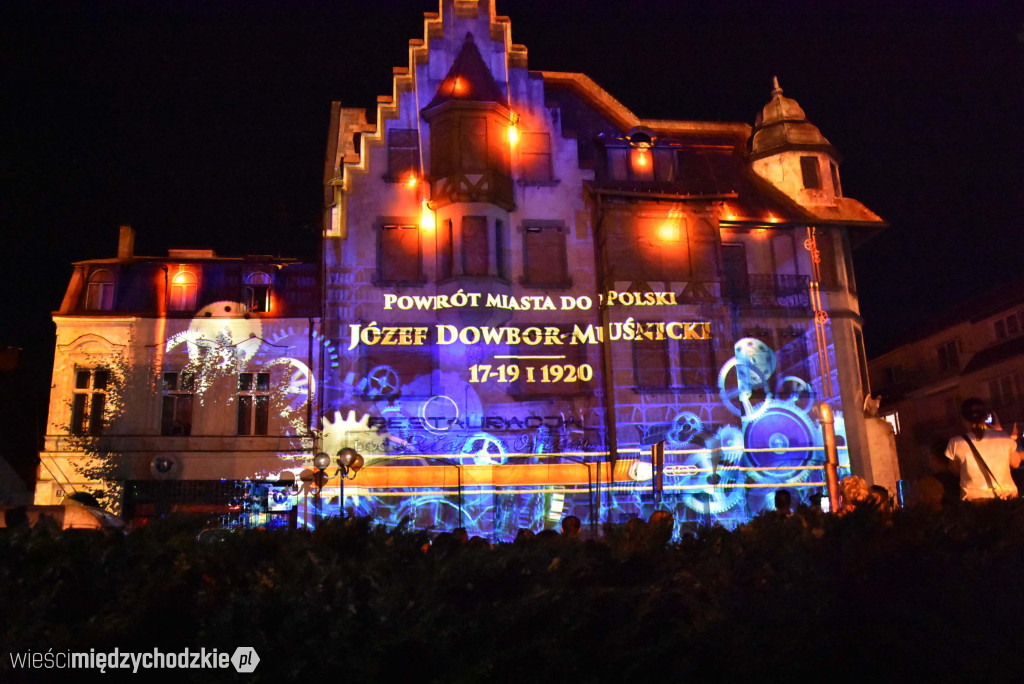 Video mapping na Rynku w Międzychodzie