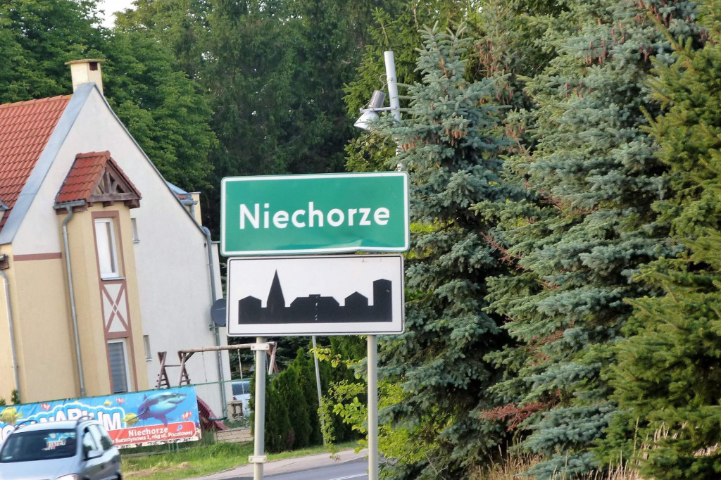 Niechorze niedzielną porą