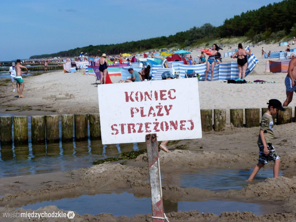 Niechorze niedzielną porą