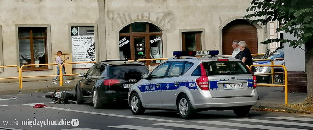 Wypadek drogowy w Międzychodzie