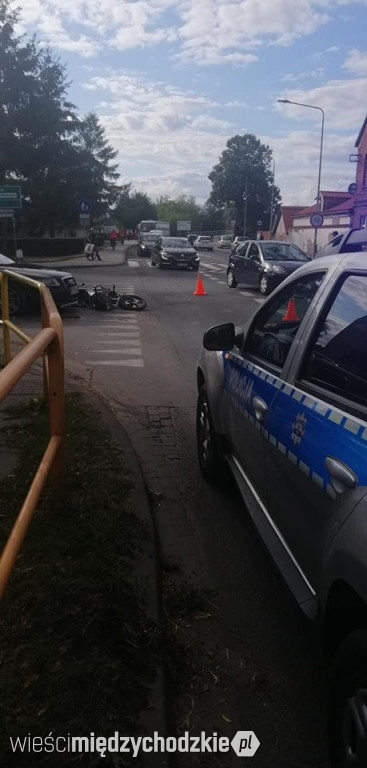 Wypadek drogowy w Międzychodzie