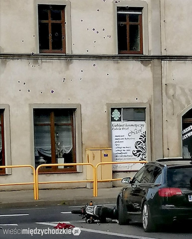 Wypadek drogowy w Międzychodzie