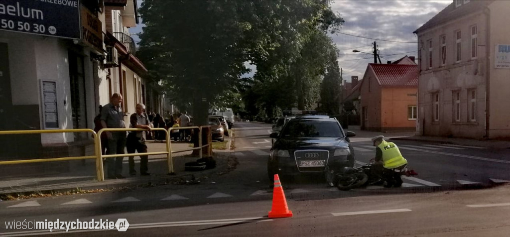 Wypadek drogowy w Międzychodzie