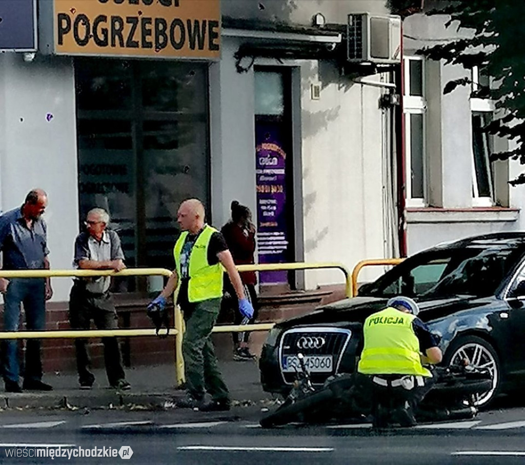 Wypadek drogowy w Międzychodzie