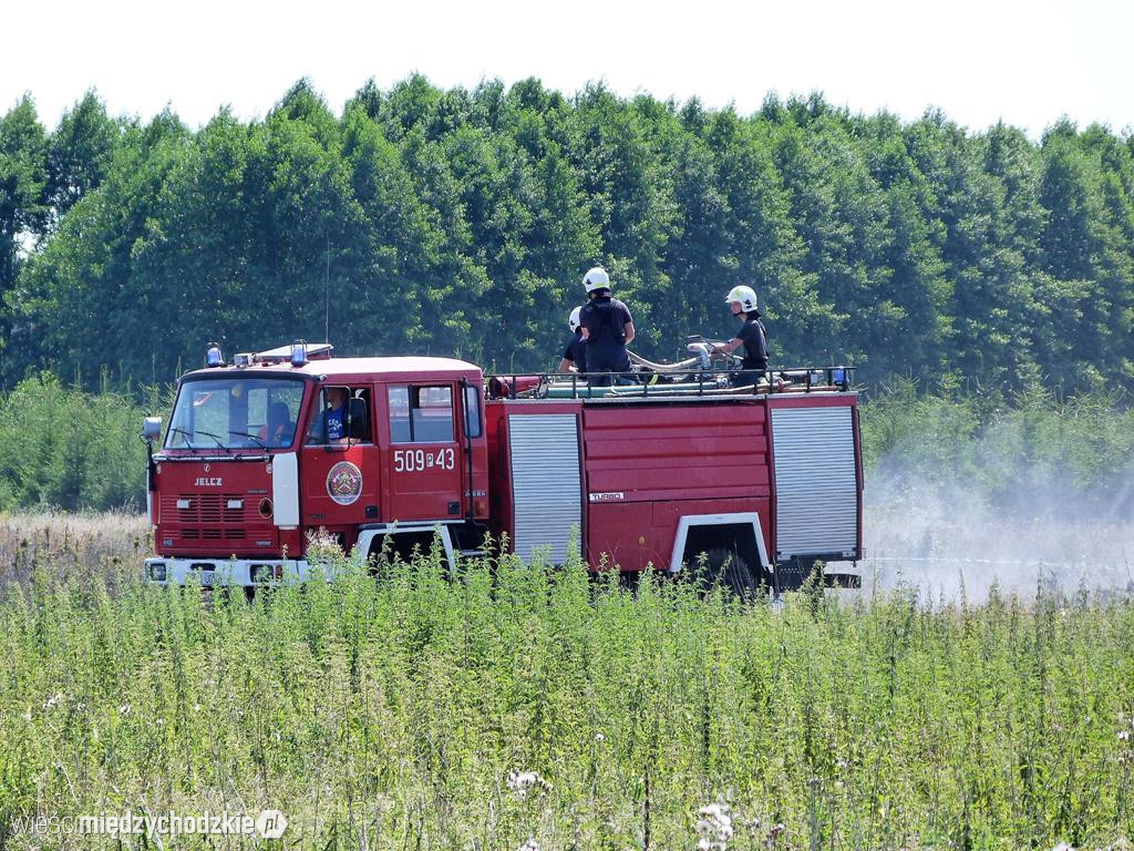 Kolejny pożar zboża