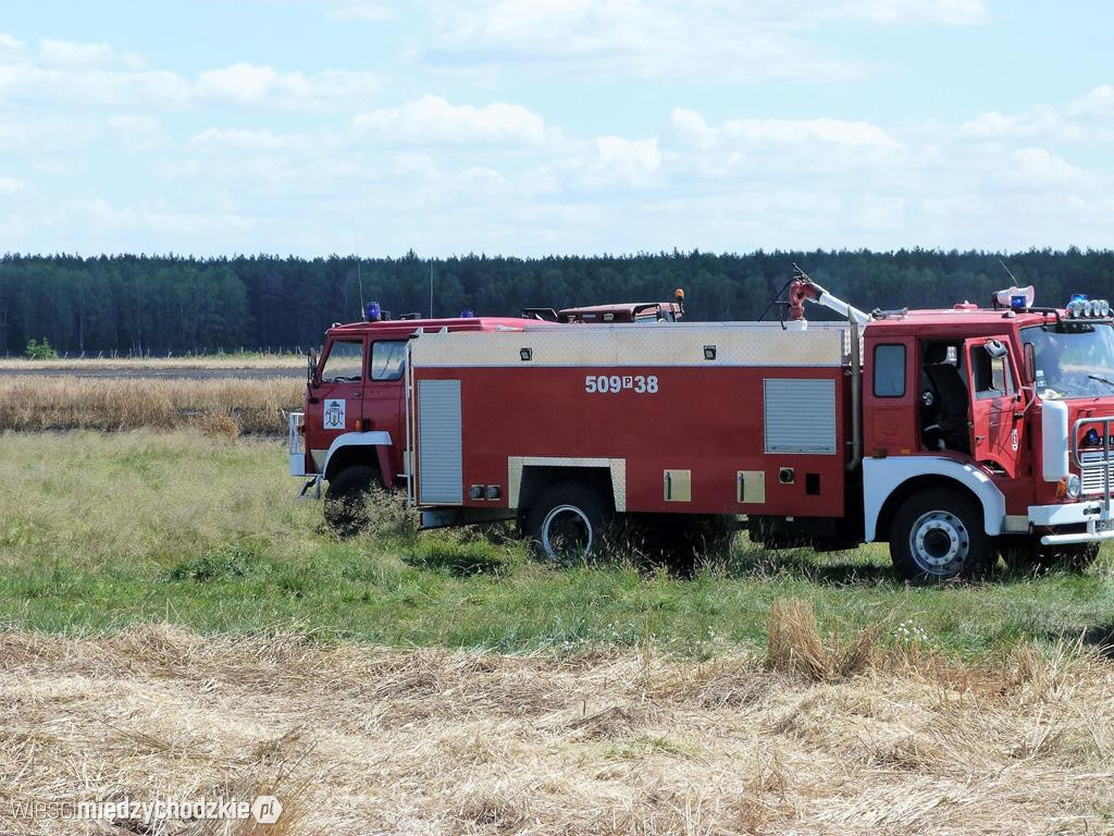 Kolejny pożar zboża