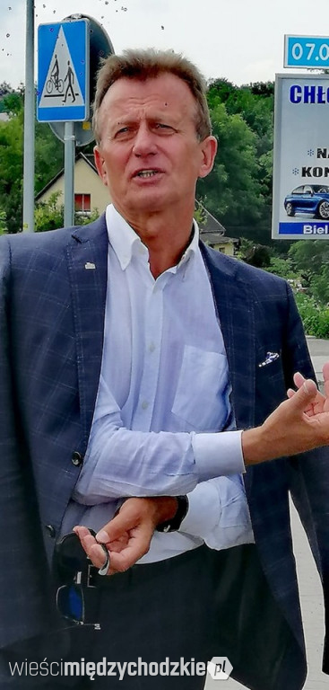 Marszałek Marek Woźniak wizytował most w Międzychodzie