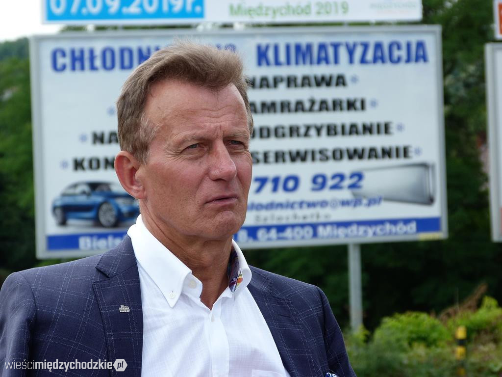 Marszałek Marek Woźniak wizytował most w Międzychodzie