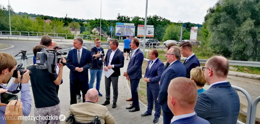 Marszałek Marek Woźniak wizytował most w Międzychodzie
