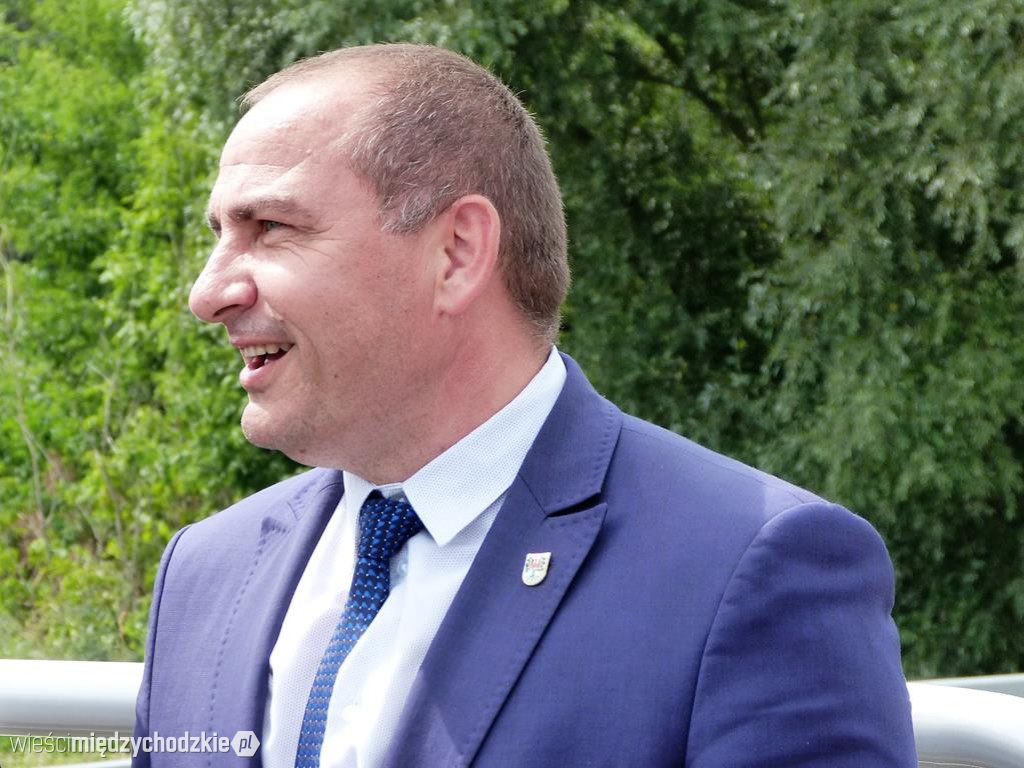 Marszałek Marek Woźniak wizytował most w Międzychodzie