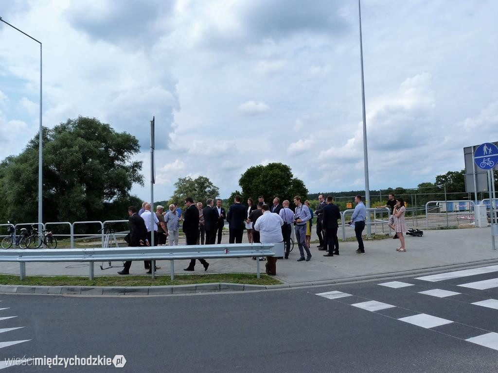 Marszałek Marek Woźniak wizytował most w Międzychodzie