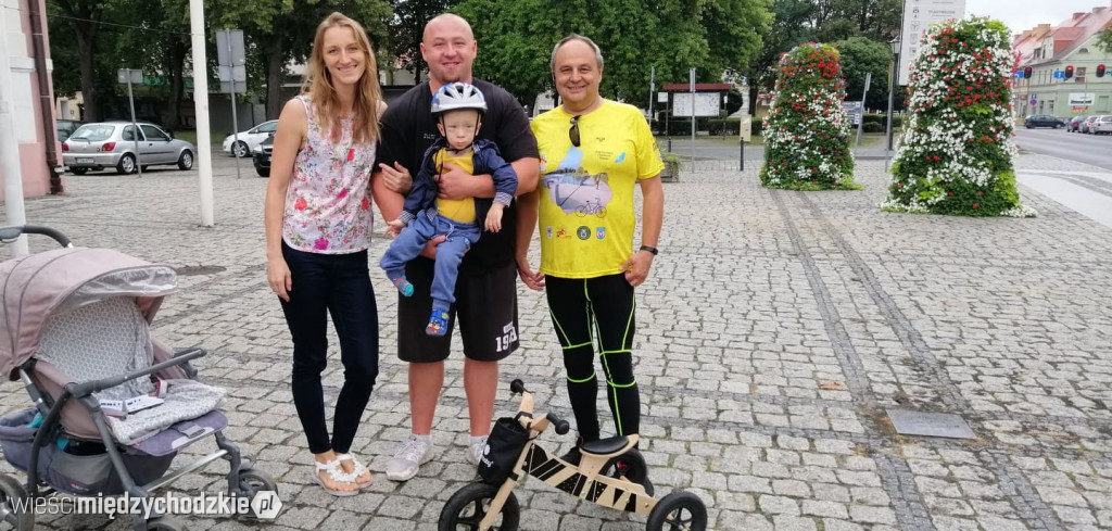 Rowerem dla Wojtusia.Dzień pierwszy