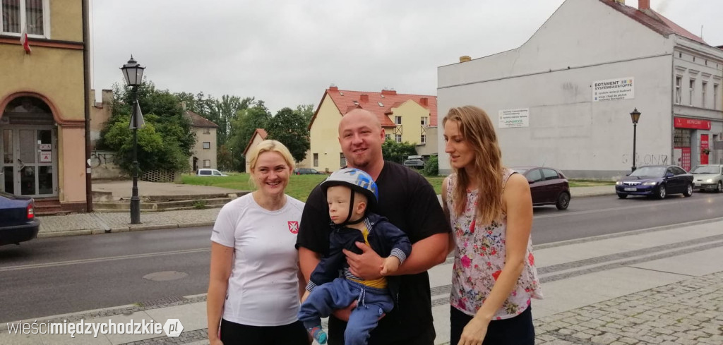 Rowerem dla Wojtusia.Dzień pierwszy