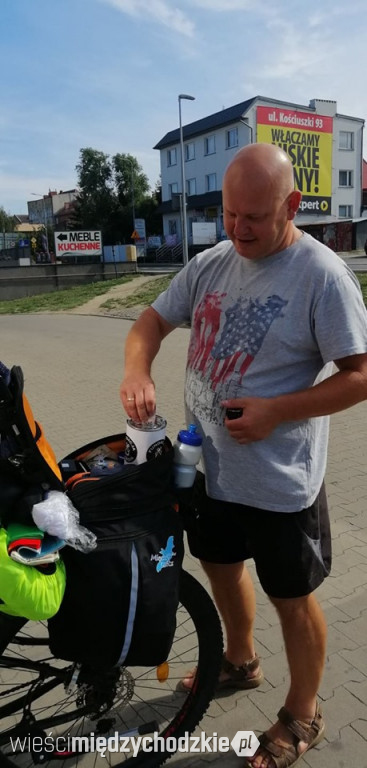 Ostatni etap podróży Dariusza Wawrzyniaka