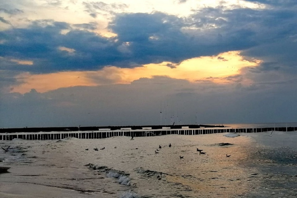 Wieczorową porą w Niechorzu
