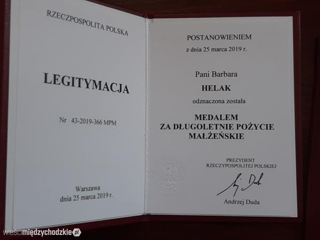 W Chrzypsku Wielkim obchodzono Złote Gody