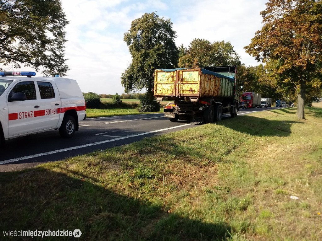 Zdarzenie drogowe na drodze nr 24