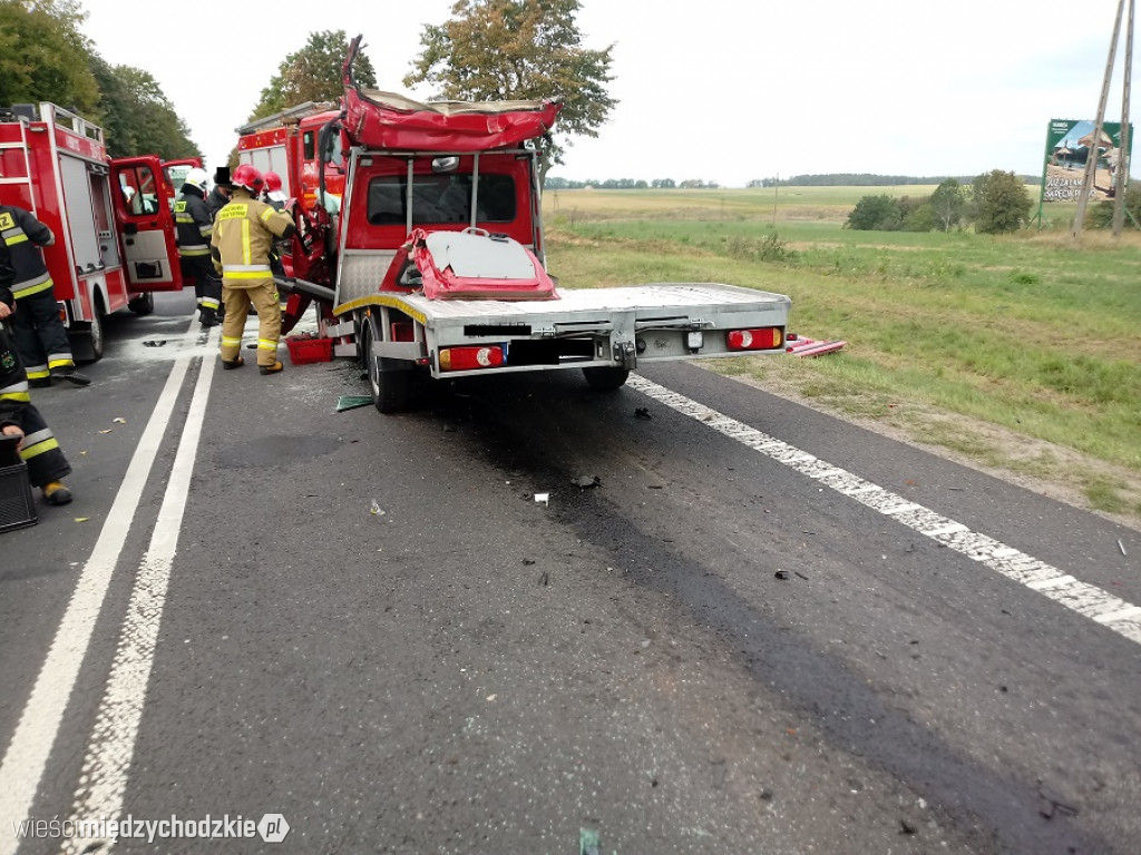 Zdarzenie drogowe na drodze nr 24