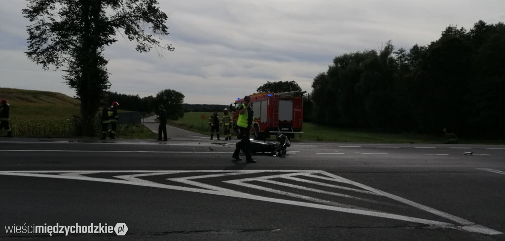 Uwaga! Wypadek na drodze nr 24