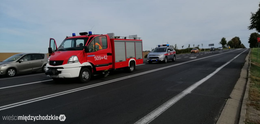 Uwaga! Wypadek na drodze nr 24