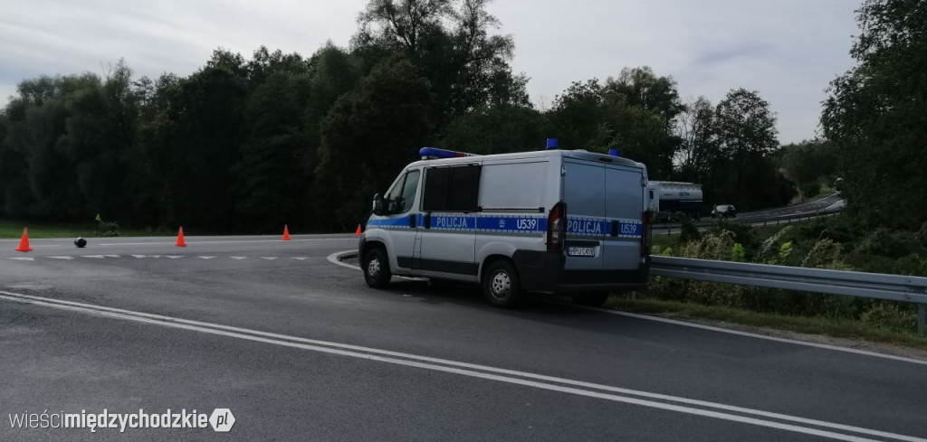 Uwaga! Wypadek na drodze nr 24