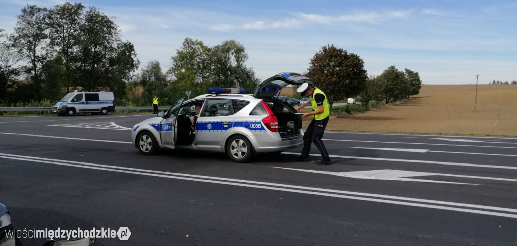 Uwaga! Wypadek na drodze nr 24