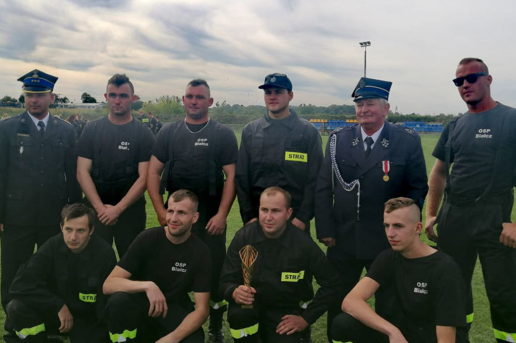 Zakończenie zawodów sportowo - pożarniczych