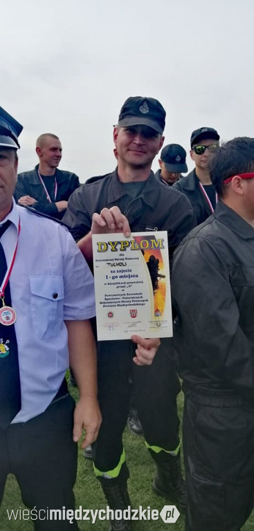 Zakończenie zawodów sportowo - pożarniczych