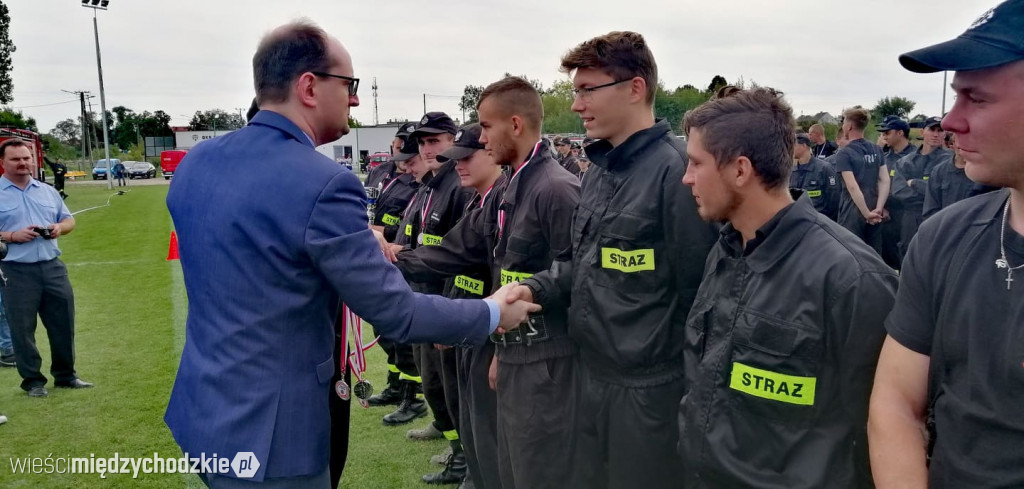 Zakończenie zawodów sportowo - pożarniczych