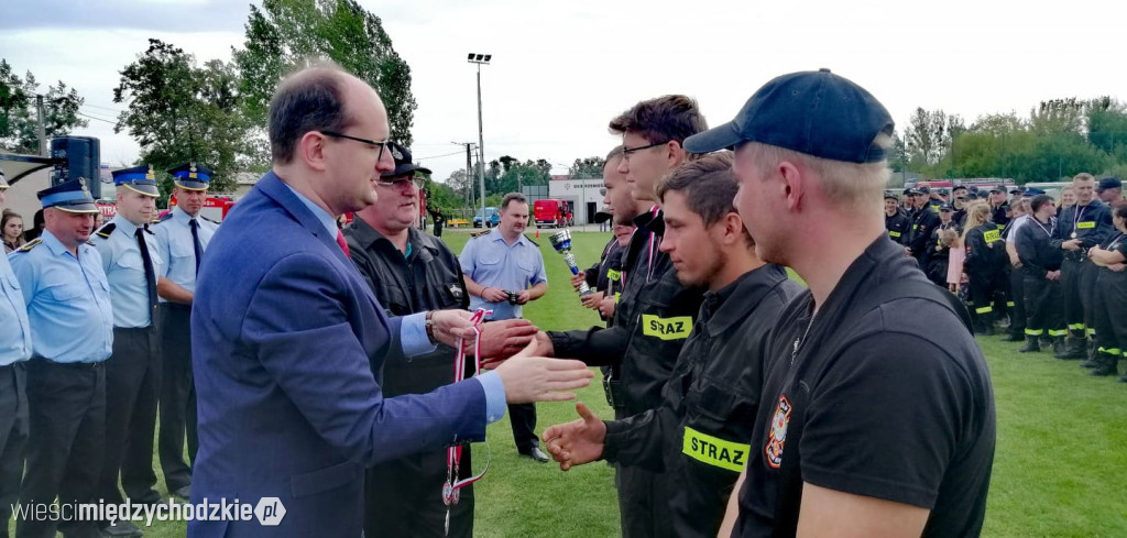 Zakończenie zawodów sportowo - pożarniczych