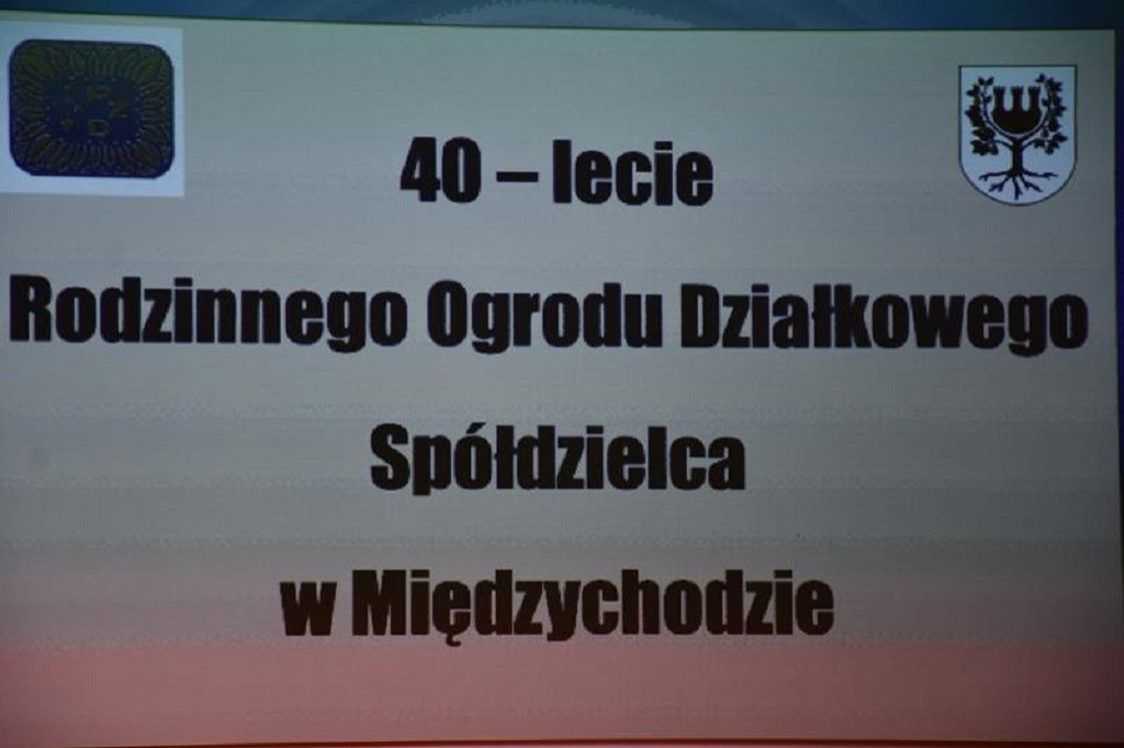 40-lecie Ogrodu Działkowego Spółdzielca