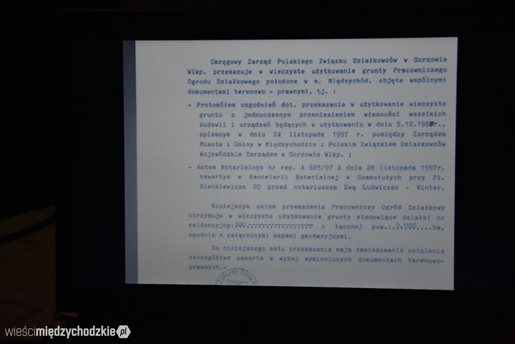 40-lecie Ogrodu Działkowego Spółdzielca