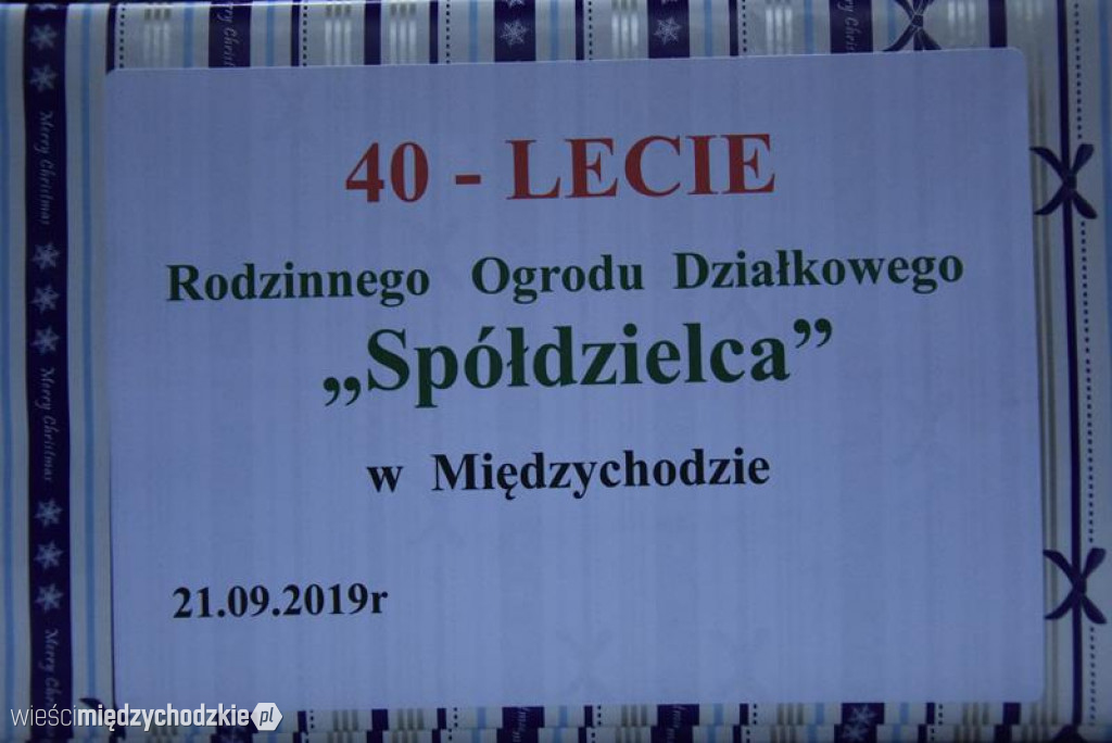 40-lecie Ogrodu Działkowego Spółdzielca