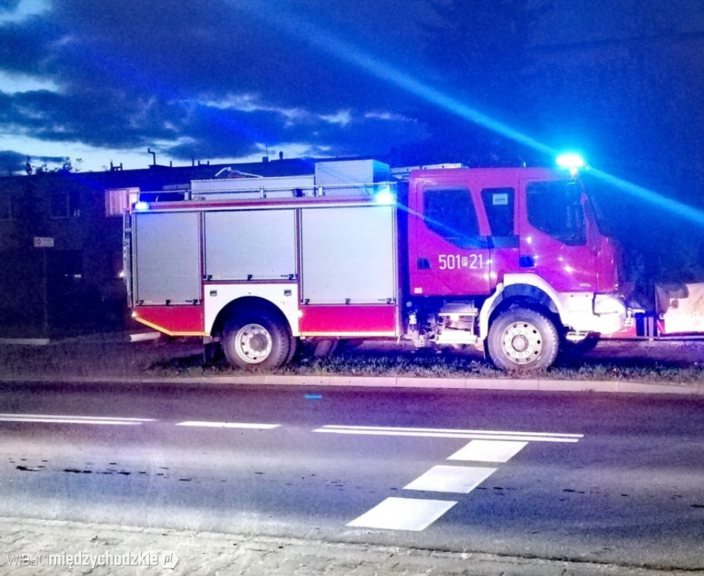 Akcja strażaków w Sierakowie na ul. Wronieckiej