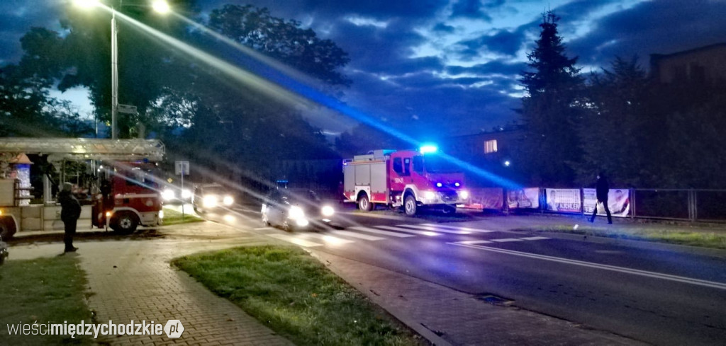 Akcja strażaków w Sierakowie na ul. Wronieckiej