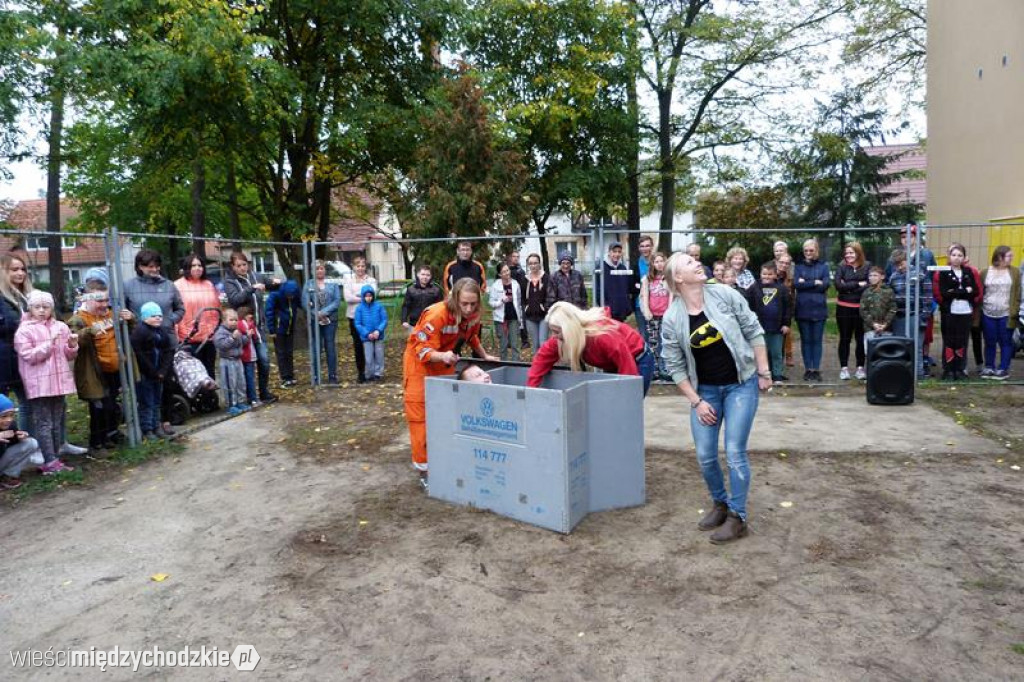 Pokaz umiejętności psich ratowników