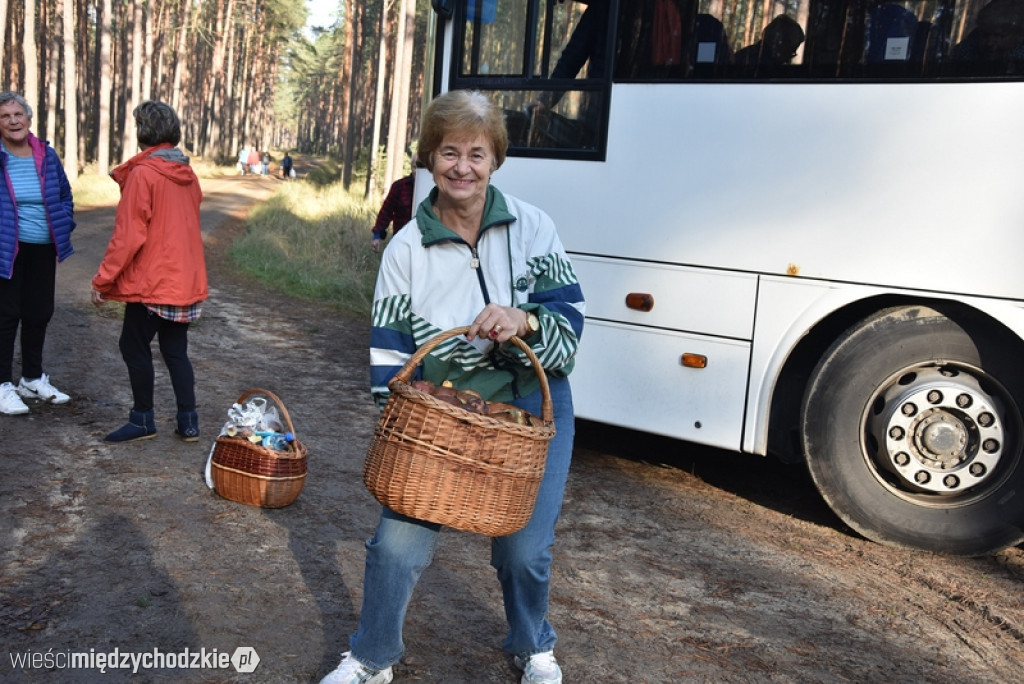 Studenci UTW Międzychód na grzybach