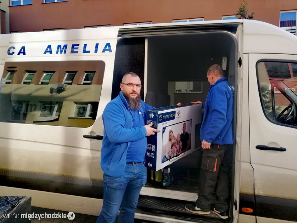 Telewizory dla szpitalnego oddziału dziecięcego