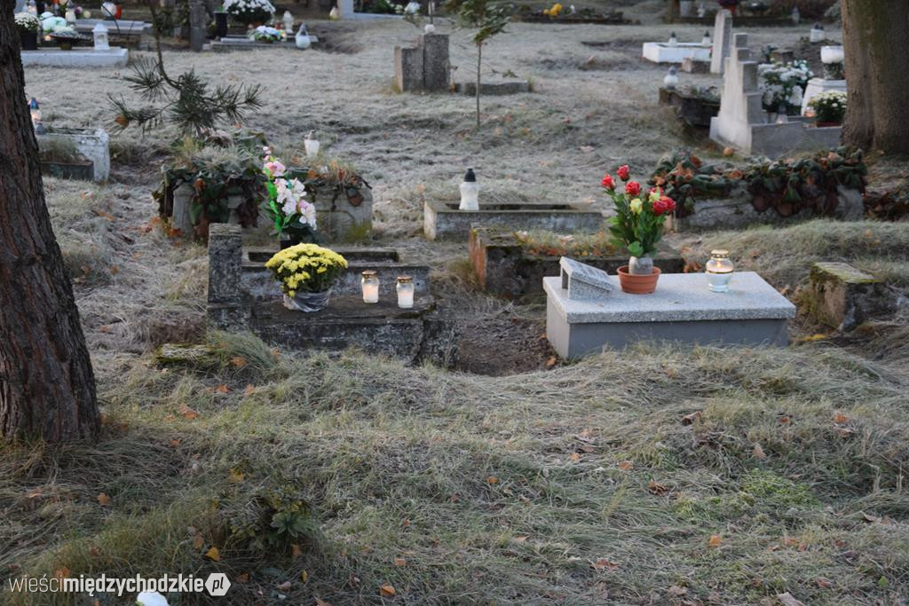Międzychodzkie cmentarze o poranku