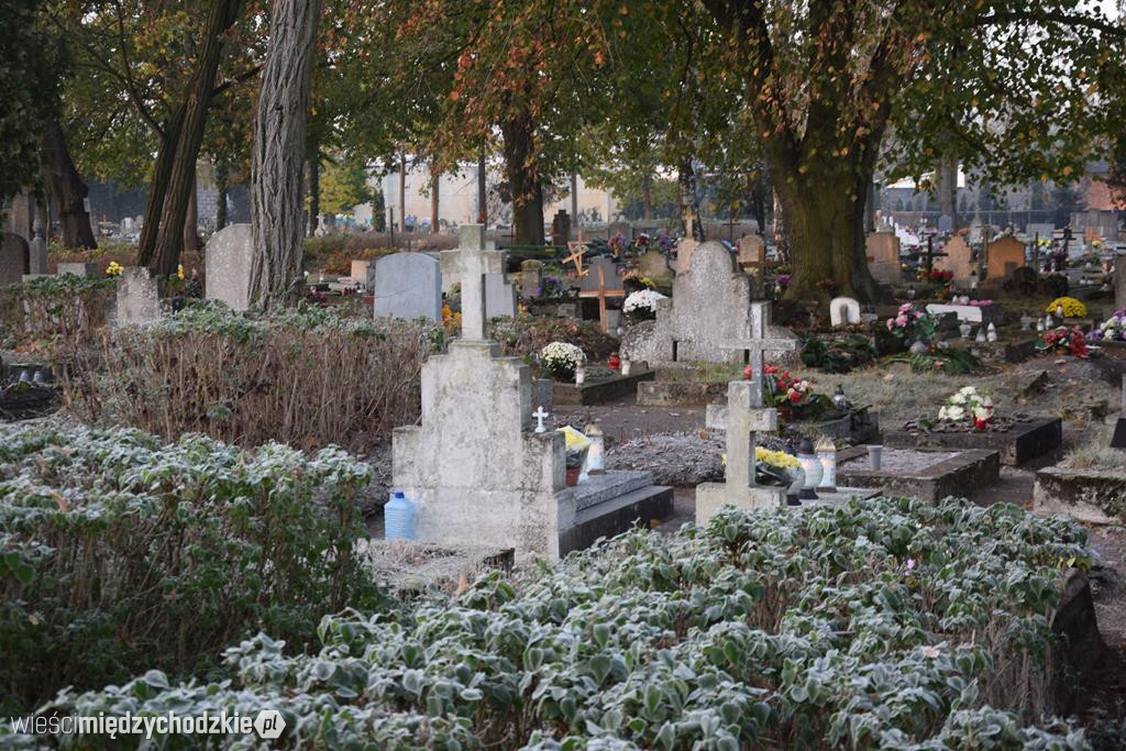 Międzychodzkie cmentarze o poranku