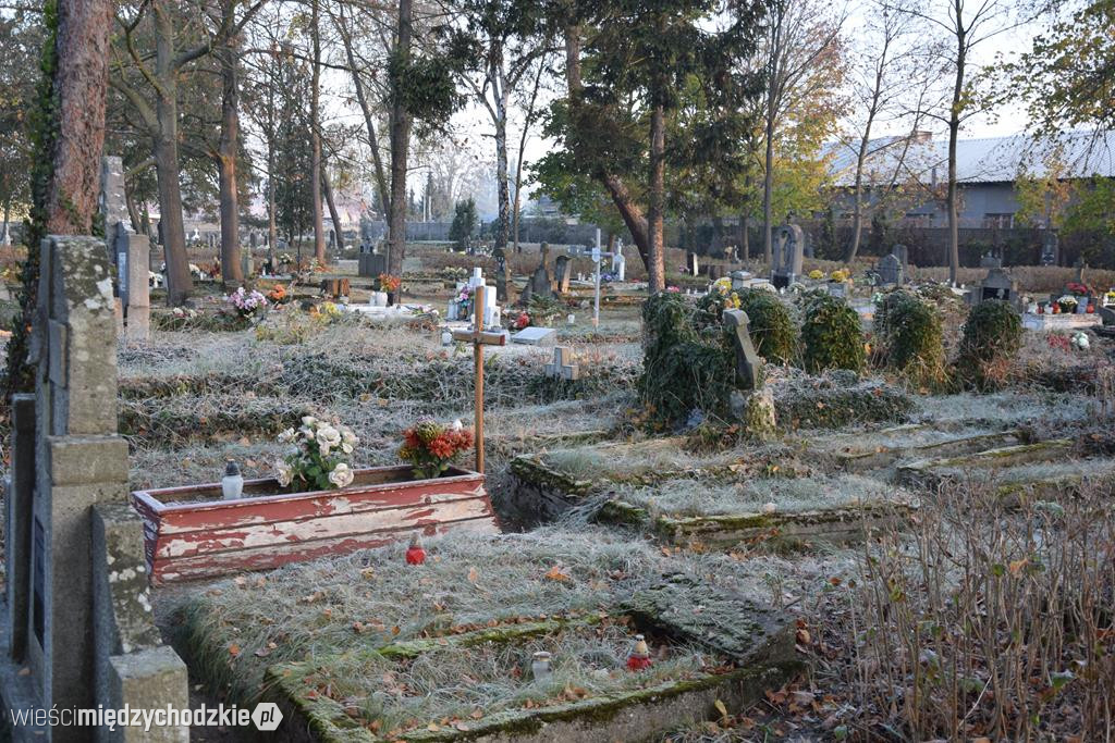 Międzychodzkie cmentarze o poranku