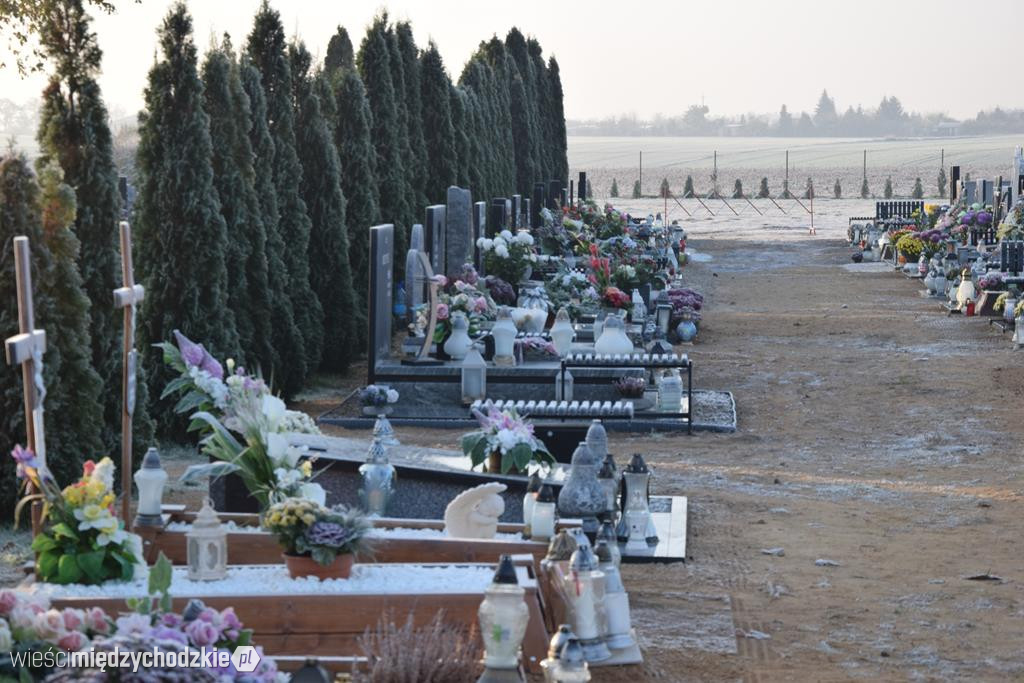 Międzychodzkie cmentarze o poranku