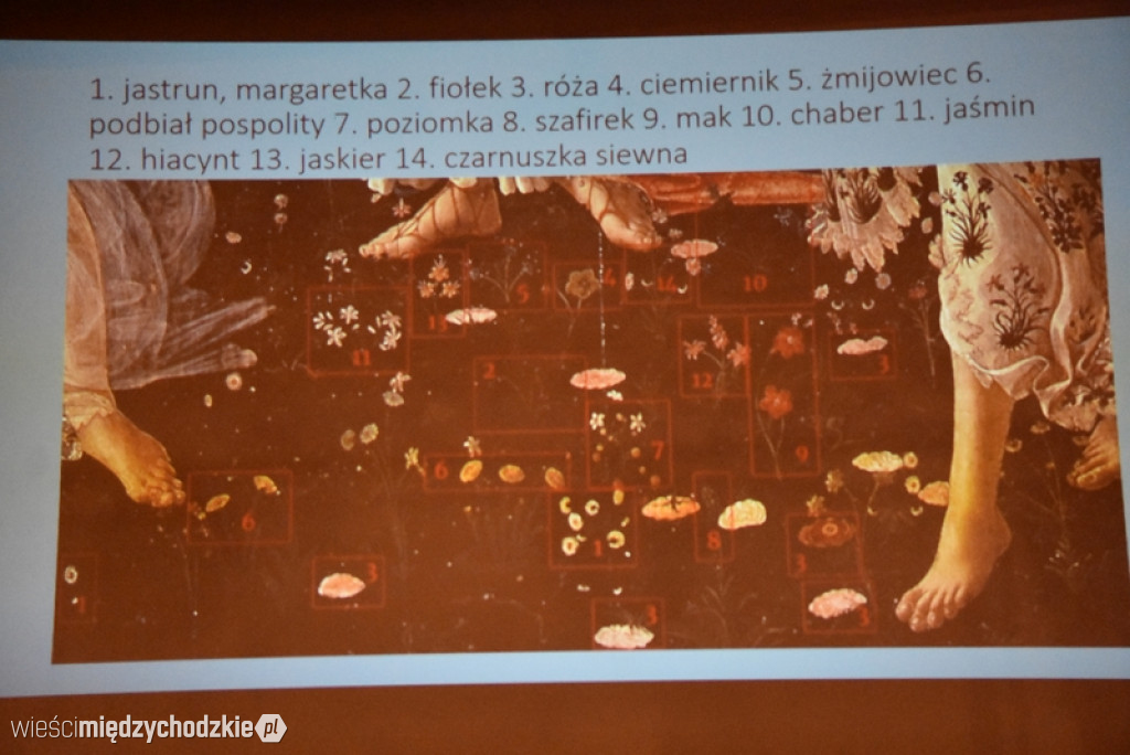 Wykład Witolda Marciniaka Kwiaty Botticellego