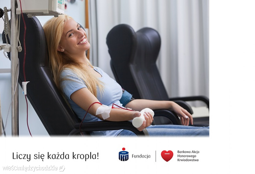 Mobilna zbiórka krwi